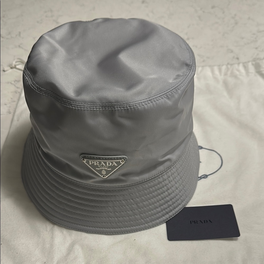 Prada Paleblue Bucket Hat